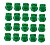 F Fityle 20 Pezzi di ugelli di spruzzo a Forma di ventaglio Piatto, Versatili, Facili da Usare, 110 Gradi, Parti per spruzzatura Zaino, Lavaggio Auto, Verde