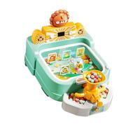 F Fityle 21 Pezzi Macchina Pinball Bambini Gioco da Tavolo Elettronico Giocattoli Interattivi Palline Materiale PP Facile da Trasportare Adatto per Regalo, Verde, Taglia unica bambino