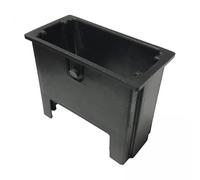 F Fityle 2X Boccola per Tubi Manicotto Cavo Boccola per Tubi Inter Boccola Manicotto Riduttore Tappo per Tubo da 100x50mm a 80x40mm per Puntelli per Allenament