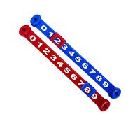 F Fityle 2X Indicatori di punteggio per Calcio Balilla, Rosso e, per Il monitoraggio di Tutti i Livelli di abilità, segnapunti da Tavolo