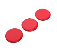 F Fityle 3 Pezzi/Pacco Colla Adesiva Supporto per Pallet Supporto in Cristallo Vassoio per Estensioni Ciglia, Rosso