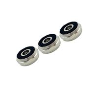 F Fityle 3x Coperchi Superiori per Valvole per Tromba Parti di Riparazione Componenti Resistenti All'usura Valvola a Pistone per Tromba Professionale per M