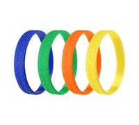 F Fityle 4 Fasce Elastiche in Silicone di per Allungare Le Dita dei Piedi, Ideali per L'alluce.