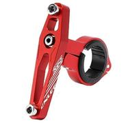 F Fityle 4x Portabottiglie per Bici Portabicchieri/Rack con Adattatore per Montaggio Su Manubrio Portaacqua per Bicicletta Leggero in Lega di Alluminio