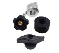 F Fityle 4x tamburi e supporto per piatti di per di piatta da piattano regolabile Accessori per tamburi elettronici Adattatore per le serie Cy