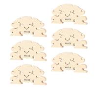 F Fityle 6 pezzi Morin Khuur Bridge Mongolian Horsehead Violino Accessorio Professionale Robusto Violino Ponte Manutenzione Riparazione