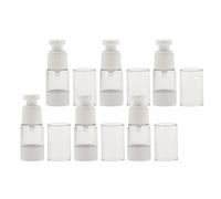 F Fityle 6pcs 15 / 30ml Flacone Spray per Flacone per Il Trucco per I Viaggi, Bianca, 15ml