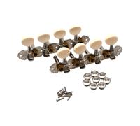F Fityle Accessori per strumenti per strumenti a macchina mandolina ad alte prestazioni 4l 4r sintonizzatore di mandolino facile da usare per 8 corde banjo, Argento