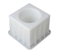 F Fityle Accessori riutilizzabili per la fusione di mattoni cavi in cemento, modello di blocco murale multifunzionale in cemento per muratura e, Girare