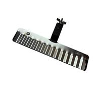 F Fityle Accessorio per batteria Percussion Crasher, regalo per batteristi, superficie di gioco in acciaio con effetto sonoro professionale, per concerti e, L