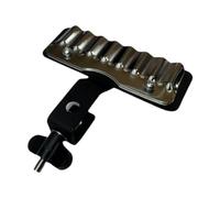 F Fityle Accessorio per batteria Percussion Crasher, regalo per batteristi, superficie di gioco in acciaio con effetto sonoro professionale, per concerti e, M