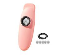 F Fityle Accompagnamento musical kazoo membrane 5pc leggero portatili con tono regolabile in corda sospesa per amanti adulti bambini, Rosa