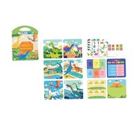F Fityle Album di pittura dell'acqua Water Doodle Development Toy Drasso riutilizzabile Tablet Educazione precoce per le attività di apprendimento in età, Dinosauro