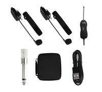 F Fityle Altoparlante per microfono per sassofono Leggero regolabile Facile da usare Clip portatile sul microfono Pickup Erhu per performance sul palco di, B