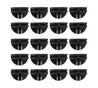 F Fityle Armadio portaoggetti Cubo Angolo Cubo Parti di Ricambio Chiusura dell'Armadio Fermaglio con Fibbia per ripiano Cubo, Semicerchio Nero