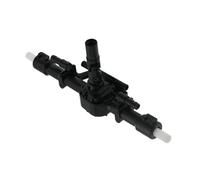 F Fityle ASSE del Ponte per Auto RC in Scala 1:12, Sostituzione del componente Veicolo rampicante, aggiornamento, Facile da installare, Robusto componente per, Posteriore