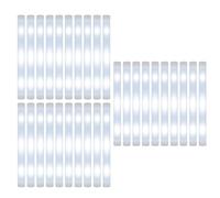 F Fityle Bastoncini LED, Bastoncini Luminosi in Schiuma per Feste, Bastoncini LED Bianchi per Eventi di Compleanno Rave, Accessori, 30 pezzi