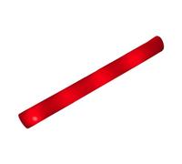 F Fityle Bastoncino Luminoso a LED in Schiuma, Materiale Fluorescente Adatto per Feste per Bambini, Matrimoni, Concerti, Club, Festival, Rosso