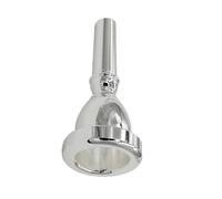 F Fityle Bocchino per tuba, strumento musicale, regalo per amanti della musica, in ottone, portatile, per principianti, placcato in argento, ricambio