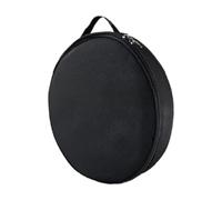 F Fityle Borsa portacavi per veicoli elettrici, custodia rotonda portacavi pratica, impermeabile, per cavi di avviamento da viaggio, Nero