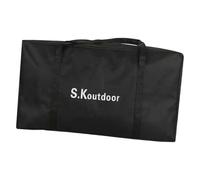 F Fityle Borsa portaoggetti per tenda, custodia per il trasporto, organizer per esterni, borsa da viaggio casual in tessuto Oxford per zaino in spalla e, Black M