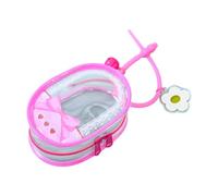 F Fityle Borsa Trasparente per Esposizione di Figure, Custodia Portatile con Cerniera, Organizer da Collezione per Collezionisti Che vogliono mettersi in, con Fibbia