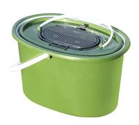 F Fityle Botta per del Secchio per Pesca al Ghiaccio con Un Contenitore di stoccaggio di Pesce in Vivo per Secchio Interno per Fare Il Giardinaggio da, Ovale 5l