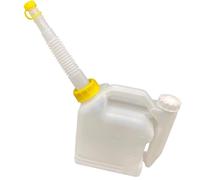 F Fityle Caraffa graduata per olio con beccuccio, robusta, con coperchio, contenitore per miscelazione, erogatore di oli per auto a prova di perdite, 1.5l