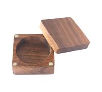 F Fityle Caso di Raccolta di scatole di Presentazione della Moneta Caso di vetrina, portametro per Moneta per Polvere Portatile Porta commemorativa, 4.5 Cm di Diametro