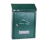 F Fityle Cassetta postale con serratura da parete, grande capacità, robusta, moderna, per esterni, casa, ingresso commerciale