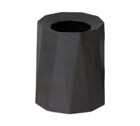 F Fityle Cestino rotondo per la spazzatura, cestino nordico, contenitore versatile per la spazzatura, per i rifiuti per soggiorno, ufficio, bagno, cucina, Colore Noce