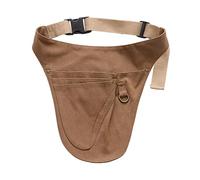 F Fityle Cintura portautensili, borsa portautensili portatile, regolabile, multiuso, grembiule da lavoro, borsa portautensili per tuttofare, idraulico, Cammello