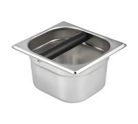 F Fityle Contenitore per macinacaffè, accessorio per la casa, grande capacità, facile da pulire, professionale, cucina, acciaio inossidabile, S