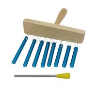 F Fityle Coppa di portatile Desktop del Multifunzione Insegnamento di oggetti di scena del a percussione Verdice per la casa di, Blu