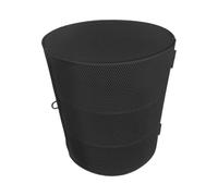 F Fityle Copricibo, piatti, ciotole, protezioni per piatti, organizer per riporre alimenti, per barbecue, picnic, ristoranti, Nero a 3 Livelli