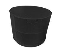 F Fityle Copricibo, piatti, ciotole, protezioni per piatti, organizer per riporre alimenti, per barbecue, picnic, ristoranti, Nero a 2 Livelli