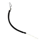 F Fityle Corda Elastica per Pesca Subacquea Corda Elastica per Pesca Subacquea per Evitare di Perdere L'attrezzatura Elastica per Rafting, Canoa E Attrezza, Nero