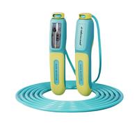 F Fityle Corda per Saltare per Bambini con contatore, Portatile, per Esercizi di Salto, Attrezzatura per Il Fitness, Regalo per la casa, bomboniere per Feste, Azzurro