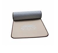F Fityle Cuscino da preghiera in lino, tappetino da meditazione, tappetino per ginocchia con centro spesso imbottito e fondo antiscivolo sicuro, adatto per uso domestico, templi e sale di preghiera