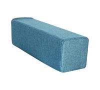 F Fityle Cuscino per bracciolo del Divano, Cuscino per Lettura, Morbido, ergonomico, Pratico, in Schiuma ad Alta densità, per bracciolo Laterale del Divano, Blu
