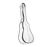 F Fityle Custodia antipolvere per chitarra da concerto, con doppia cerniera, portatile, impermeabile, trasparente, per chitarre classiche