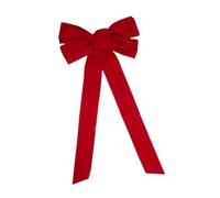 F Fityle Decorazione con Grande, Puntale per Albero di Natale, Fiocco di Velluto, per Feste di Natale, 60 centimetri