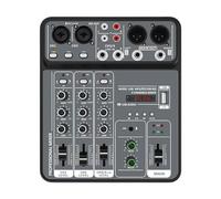 F Fityle di audio su sound mixer a 4 canali comodo utilizzo di suoni professionali mixer miscelazione sound board per studio in studio