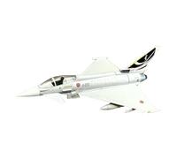 F Fityle di un Aereo da Caccia Ef2000 in 1/100, Modello di Aereo da Collezione pressofuso, per casa, Bar, Soggiorno, Camera da Letto