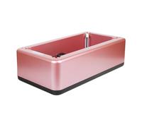 F Fityle Dispensatore di copertura scarpa Riutilizzabile riutilizzabile Tinta non slip Protect Pavimento Coperchio di scarpe usa e getta per negozio Home, Rosa Viola
