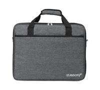 F Fityle Effetti della chitarra per pedal Scheda Borsa di stoccaggio Borsa di stoccaggio ispessito Multifunzione Caspa con cerniera a pedale Carry Case per le, 36x28.5x11.5cm