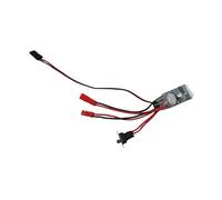 F Fityle ESC con spazzole da 30 a, regolatore di velocità Elettrico, Motore con spazzole di Ricambio per Auto da 1/12, Modello di Hobby, Veicolo cingolato