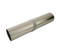 F Fityle Estensione per canna fumaria per stufa, accessori per tende calde, fai da te con anelli ultraleggeri, canna fumaria arrotolabile per campeggio, L