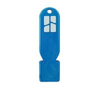 F Fityle Fischietto di Emergenza, Fischietto di Sopravvivenza, Portatile, Pratico, Extra Forte, Piccolo, per Pesca, Arrampicata, Campeggio, Escursionismo, Blu