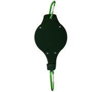 F Fityle Gancio per Piante con puleggia, Gancio Retrattile per Piante, Facile da Raggiungere, per Piante sospeso Regolabile per Esterni, puleggia per vasi, Verde Scuro